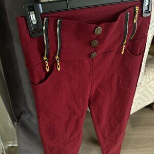 Champaign Red TRENDY, STYLISH, Girls/Young Adult Comfortable Pants!